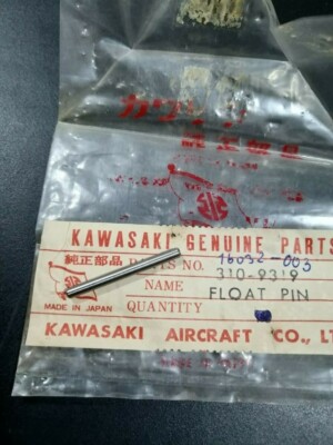 Kawasaki H1 H2 KZ900 Z1 KZ1000 G3 J1Carburetor Float Pin Nos Japan