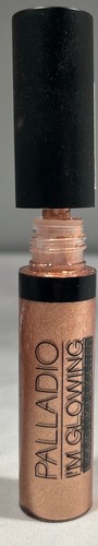 (AS IS) (NO SEAL) Palladio Im Glowing Liquid Highlighter, 0.4 oz. - Rose Gold - Picture 2 of 2