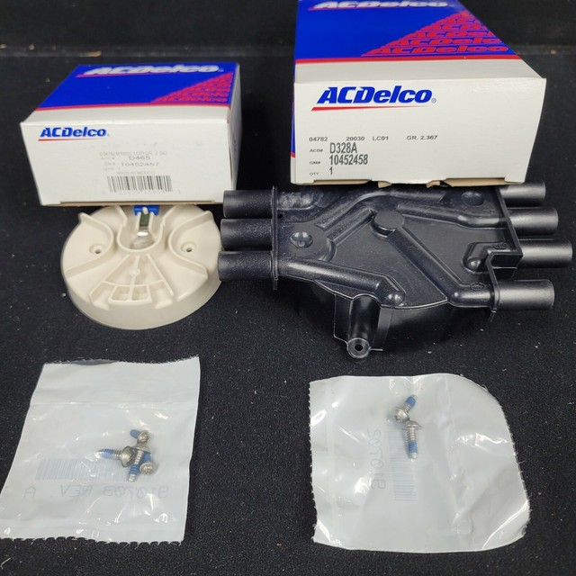 Caps, Rotors & Contacts ACDelco Distributor Cap Rotor Kit D328A D465 GM