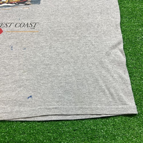 Vintage 90er Victoria Nautical Squad T-Shirt grau Gr. XL Sail The West Coast - Bild 9 von 15