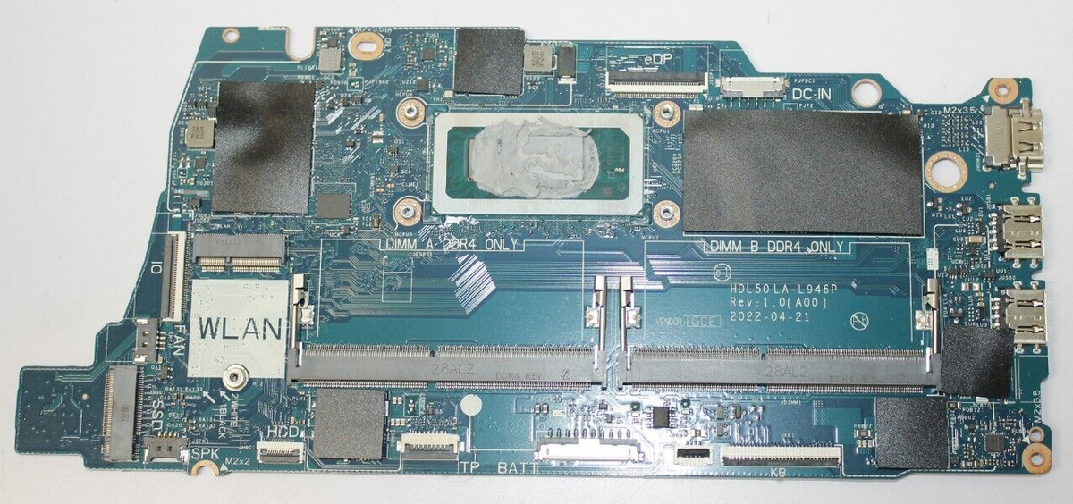 Genuine Dell Inspiron 3520 Intel i5-1235U Motherboard 5NKKM Genuine Dell Inspiron 3520 Intel i5-1235U Motherboard 5NKKM