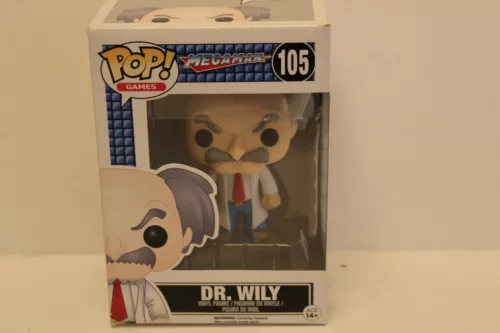 Funko Pop Megaman Dr. Wily #105 Vinyl Figure 