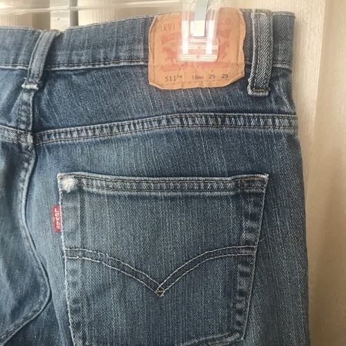 Levis 511 Slim Leg Blue Jeans Boys/Youth 18 Reg 29x29 Distressed - Picture 10 of 18