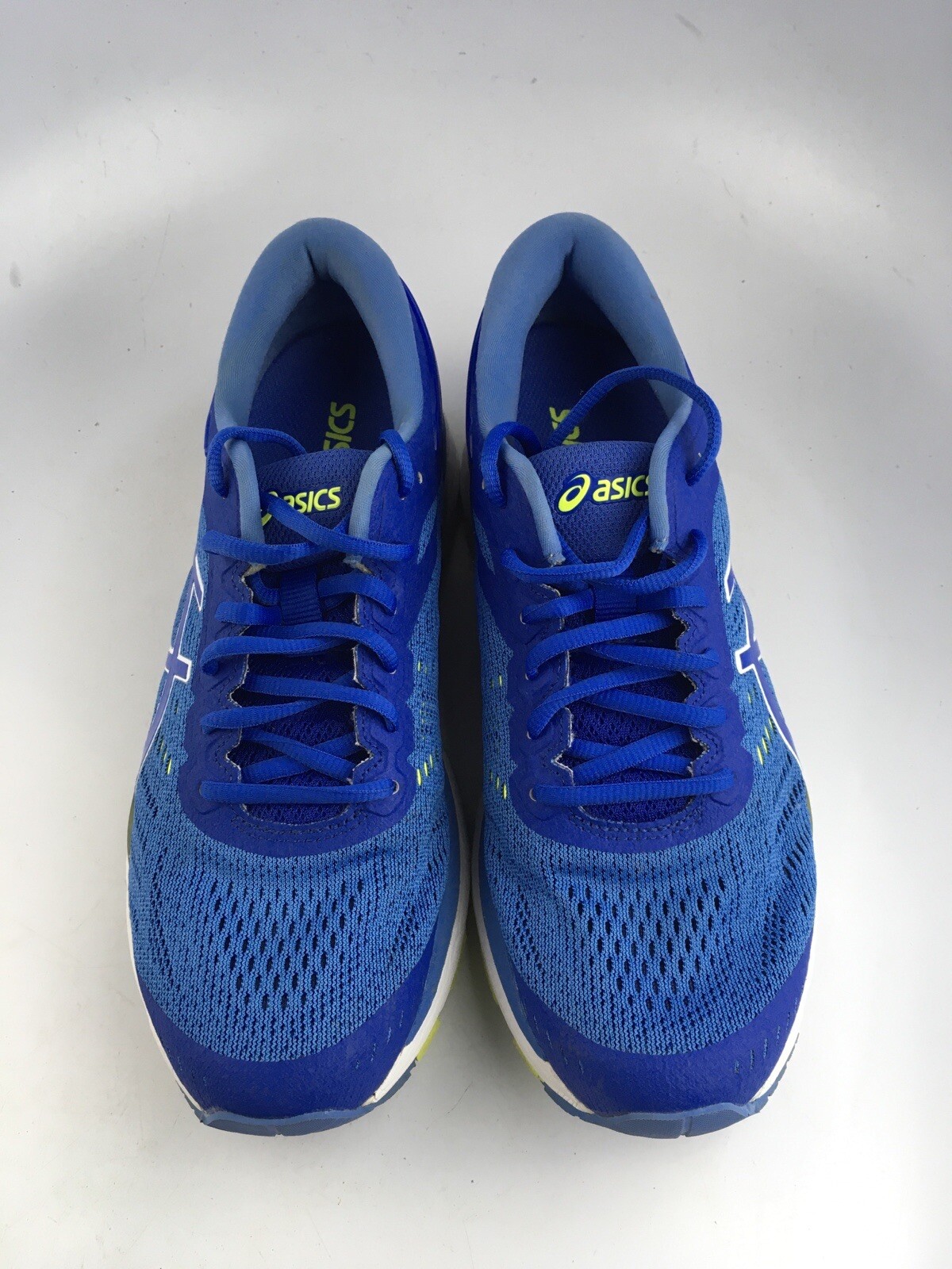 Asics Womens Gel Kayano 24 Women's T799N Blue/ Lime Running Shoes  Sz US 9 M image 6