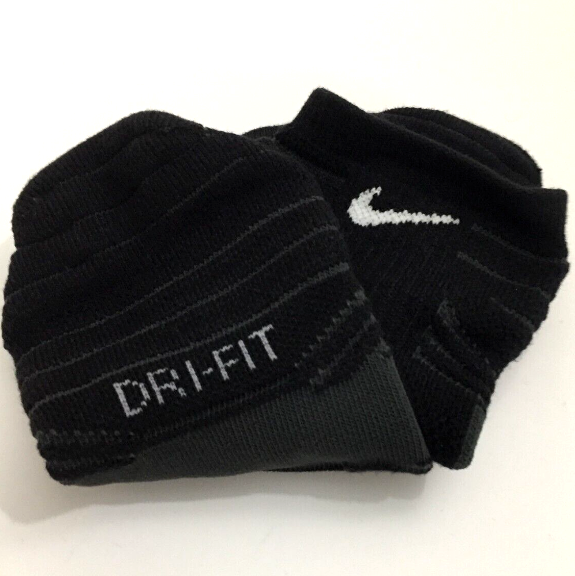 Nike Cushioned no show DRI FIT Black sport Socks PSX302 901 Nike Cushioned no show DRI FIT Black sport Socks PSX302 901