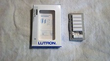 LUTRON QSWS2B-5BRLN-WH-NST 5 Button Plus Raise/Lower Keypad Switch