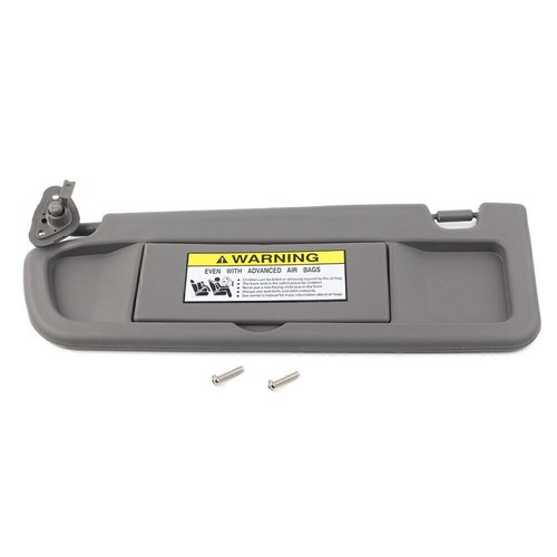 Left Side Atlas Gray Sun Visor W/O Light Fit 2006-08 Honda Civic 83280-SNA-A01ZA - Picture 2 of 12
