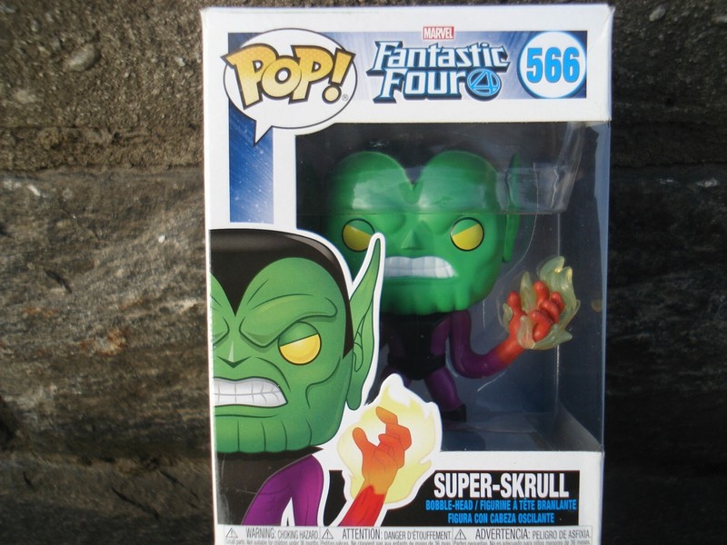 FUNKO POP FANTASTIC FOUR SUPER SKRULL #566 BRAND NEW