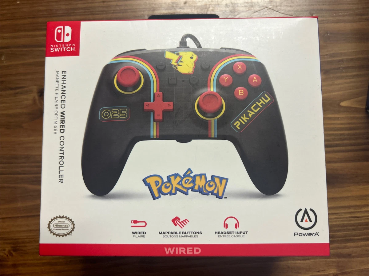 PowerA Enhanced Wired Controller for Nintendo Switch Pokemon: Pikachu  Arcade 1522782-01 - Best Buy