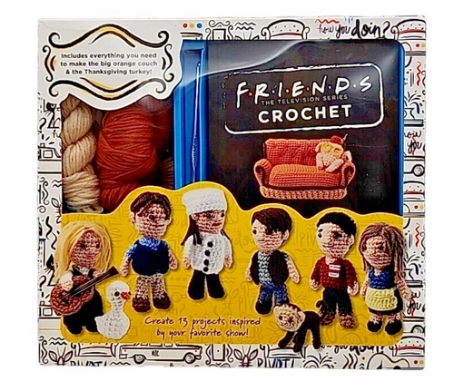 Friends Complete Crochet Kit Make 13 TV Show Characters & Accessories NIB - Picture 2 of 5