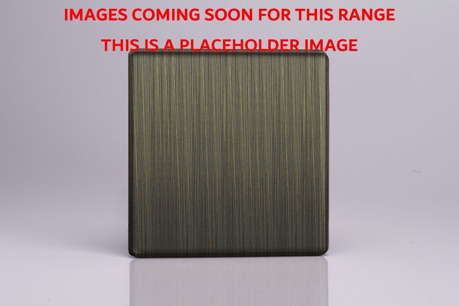 Varilight XDY45SS.AB Urban Screwless Antique Brass 45A Cooker Switch