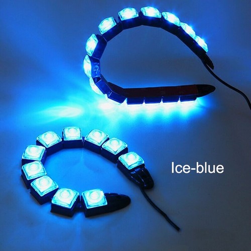 Car Flexible Daytime Running Light DRL White Bright Front Fog Strip - Picture 13 of 13