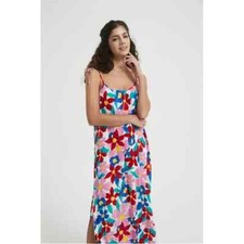 Be You Floral Cami Maxi Beach / Pool Dress in Size 14