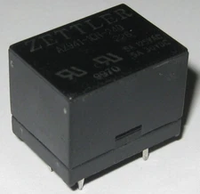 Zettler AZ941 5A SPDT Compact Relay - 125 VAC / 30 VDC Contacts - 24 V DC Coil