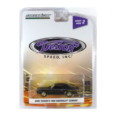 Greenlight 39070-B Dave Tucker´s 1969 Chevrolet Camaro schwarz - Detroit Speed 2
