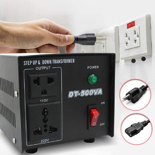 Convertidor De Voltage De 220-240 a 110-120 Voltios US A EU Y Viceversa Calidad - Picture 6 of 12