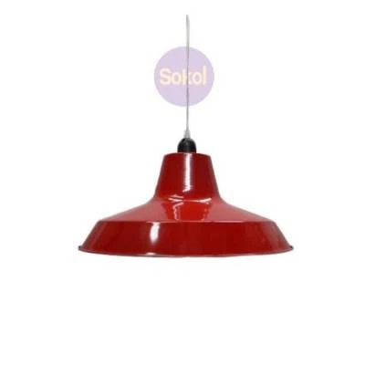 Ceiling Lights Replica Industrial Funnel Pendant Lamp Small Red Light Home
