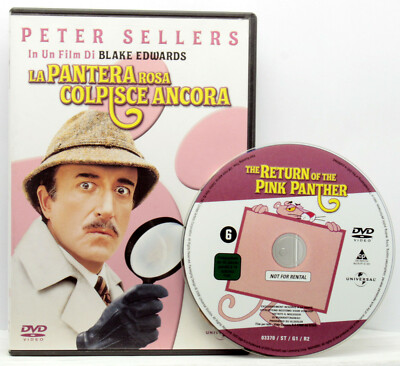 LA PANTERA ROSA COLPISCE ANCORA PETER SELLERS COMMEDIA DVD ED. ITALIANA 71843