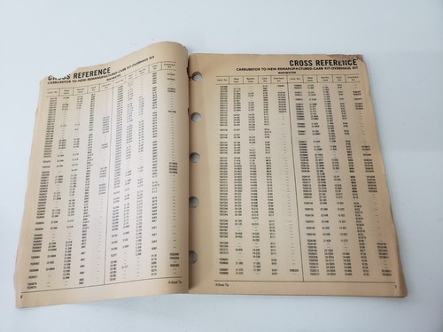 GM AC Delco Carburetor Identification Guide 9A-137 1983 Cross Reference - Picture 4 of 10