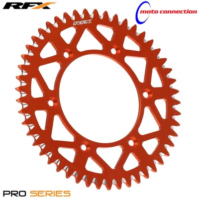 RFX ORANGE PRO SERIES RITZEL HINTEN 49 ZÄHNE KTM SX125 SX150 SX250 2002 - 2018