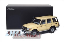 Almost real 1:18 Land Cruiser LC76 2017 Alloy Diecast Car Model Ornaments Yellow