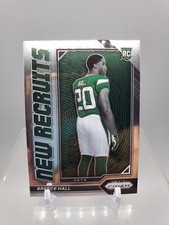 2022 Panini Prizm Football New Recruits Breece Hall Rookie Insert Card 