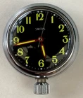 Smiths Vintage 60's Silver Pocket Motor Watch Fluorescent Magnetic - Not Working
