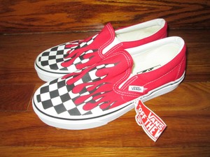 vans red drip