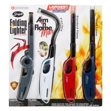 Scripto Multi-Purpose Utility Lighters 4ct - Reliable, Easy Ignition