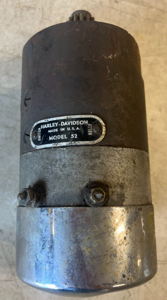 その他 MEG Harley-Davidson Original Model 52 Panhead 6 Volt Generator