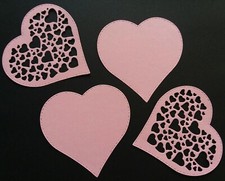 Heart Shape Paper Die Cut Embellishment Craft Scrapbooking Party Card Making DIY
