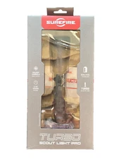 SureFire M640 Scout Light Pro Turbo Dual Fuel w/ Z68 Black | M640DFT-BK-PRO