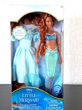 Disney Store Little Mermaid ARIEL LIVE ACTION Singing Doll HALLE BAILEY NEW 2023