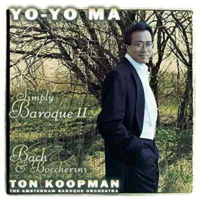 Yo-Yo Ma - Simply Baroque II ~ Bach & Boccherini / ABO, Koopman DISC ONLY #L103