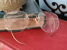 Vintage Bausch And Lomb Eyeglasses 1/10 12 K Gold Filled