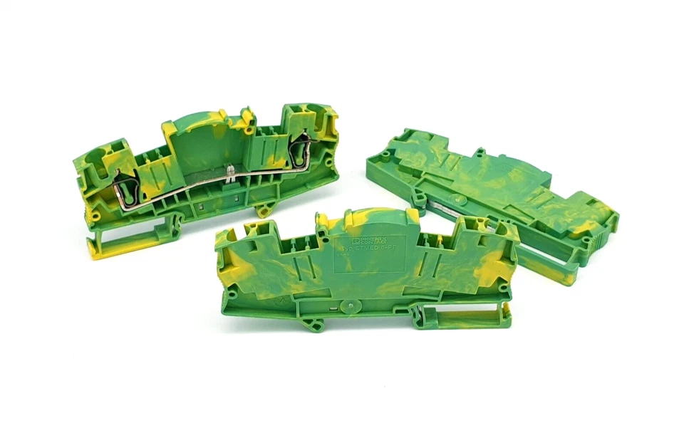 3x Phoenix Contact STMED 6-PE Schutzleiter-Reihenklemme 3035726 - Bild 1 von 1