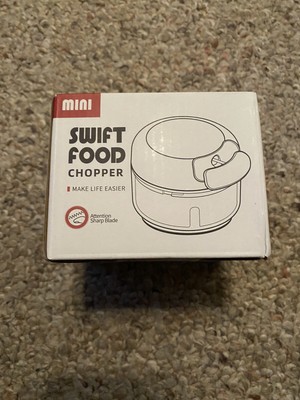 New Mini Swift Food Hand Pull Chopper for Fruit Vegetable Onion Garlic Cutter