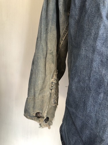 Giacca Jean Coat PAY DAY JC Penny Vintage anni '60 Effetti Di Denim Cappotto Core Taglia Large - Foto 7 di 11