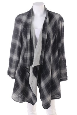 Eddie Bauer Strickjacke Baumwolle L Grau