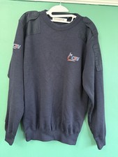 Army Sweater Jumper Mens Large. Blue. SKU 79034