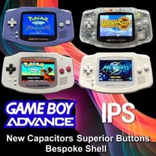 Gameboy Advance IPS Screen - Superior Button Inputs - Pure Audio -Ultimate Build