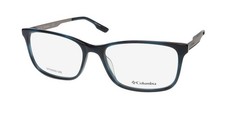 NEW COLUMBIA C8025 EYEGLASS FRAME SQUARE BLUE...