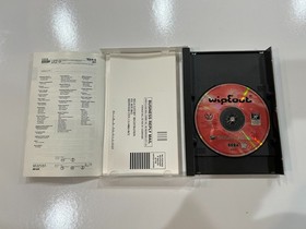 Wipeout (Sega Saturn 1996) CIB Complete w Manual + Reg Card + Foam Tested EXC!