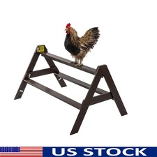 ECOFLEX Chicken Roosting Bar Durable Non-Toxic Easy Clean Coop Accessory New