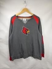 Vintage Y2K Louisville Cardinals Sweatshirt Colosseum Athletics | Größe XXL