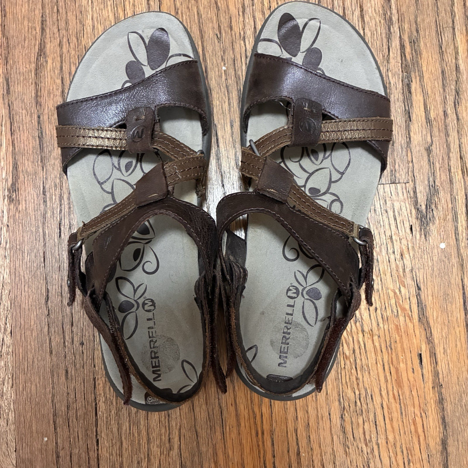 merrell sandali donna marrone taglia 8