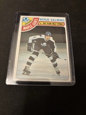 Topps 1978-79 Borje Salming 1st Team All-Star #240 Maple Leafs Hockey Card