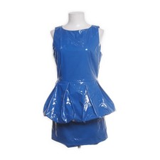 Cras, Cocktailkleid, Größe: 36, Blau, Lederimitat, Damen #Xyw