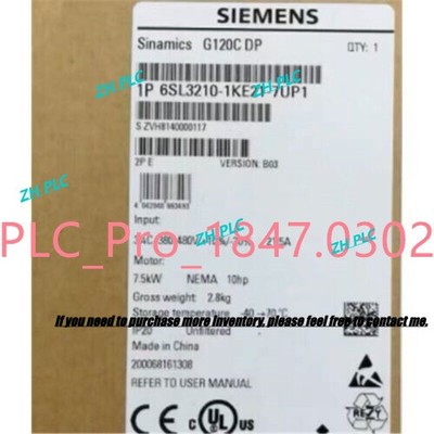 6SL3210-1KE21-7UP1 1PCS New original Siemens 6SL3 210-1KE21-7UP1 Fast delivery