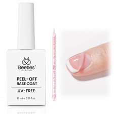 Beetles Peel off Base Coat for Gel Nail Polish, Air Dry No Lamp15Ml Base Coat Na
